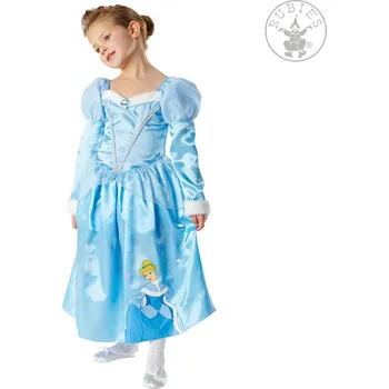 Karnevalový kostým Rubies USA Cinderella Winter Wonderland - licenční kostým x varianta: LD 7 - 8 roků