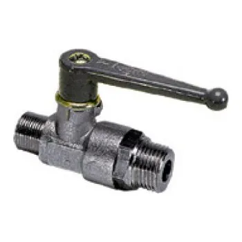 Vodovodní kohout Pneumatický kulový kohout dvoucestný G3/4"vně^18mm Legris 0400 18 27