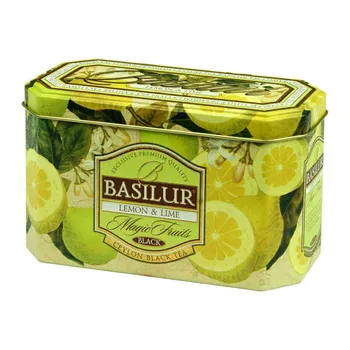 Čaj Basilur Magic Lemon & Lime plech 20 x 2 g