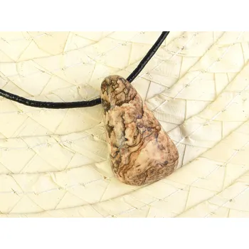 Přívěsek Přívěsek jaspis obrázkový na šňůrce 7,4g