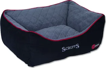 Pelíšek pro psa Scruffs Thermal Box Bed 50 x 40 cm černý 