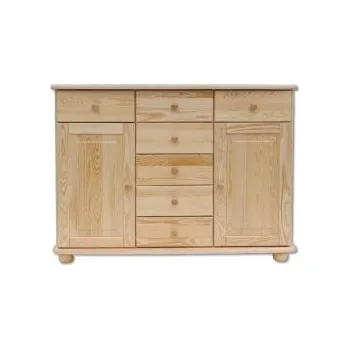 Komoda Nabytek-dreveny.cz Dřevěná komoda masiv 153 borovice Barevné provedení: Olše