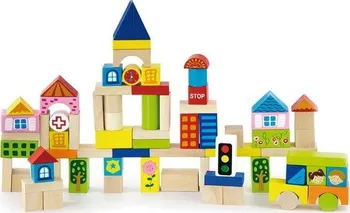 dřevěná hračka Viga 32740 City Multicolor