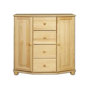Komoda Nabytek-dreveny.cz Dřevěná komoda masiv 129 borovice Barevné provedení: Dub