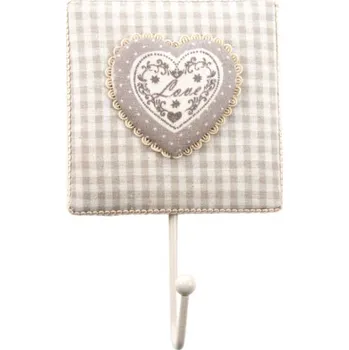 Věšák Věšák "SRDCE"- 1xkolík 13x20x4cm