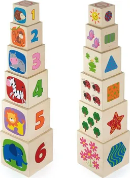 Dřevěná hračka Viga 32856 Multicolor