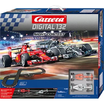 Carrera D132 30189 Night Contest autodráha Carrera D132 30189 Night Contest