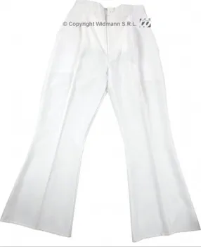 WIDMANN Pánské kalhoty retro 70´s léta bílé zvonáče vel. XL