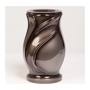 Váza Náhrobní váza Gray 22 x 14 cm