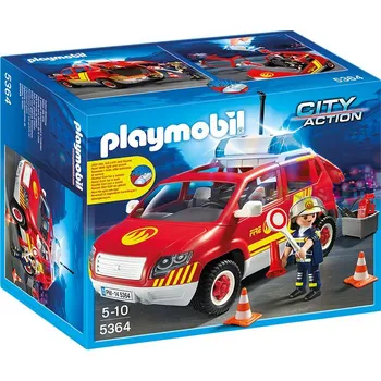 Stavebnice Playmobil Playmobil 5364 Auto velitele hasičů