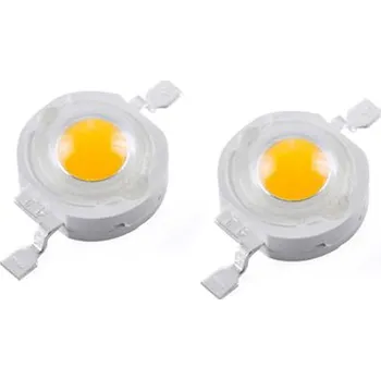 Vývojová deska SMD LED dioda 1W - Teplá bílá