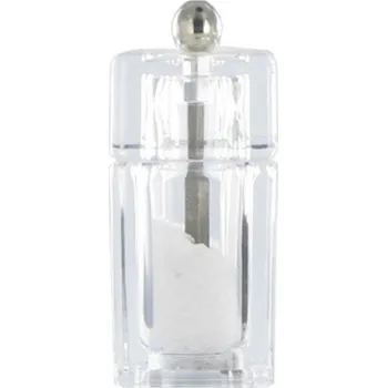 Kuchyňský mlýnek MARLUX | Chacha mlýnek na sůl, transparetní, 9,5 cm