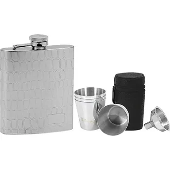 Láhev Kapesní ocelová nerezová lahev 97089