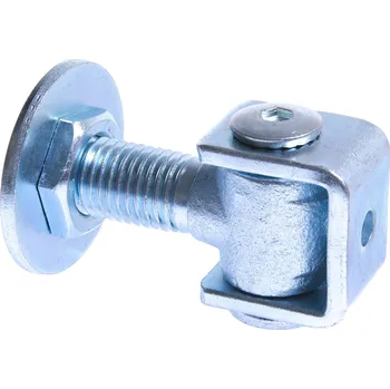 EU PAVM24 stavitelný seřizovací pant k přivaření, s maticí, M24