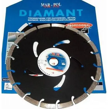 Řezný kotouč MAR-POL kotouč do kamene diamantový segmentový 230 mm