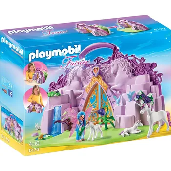 Stavebnice Playmobil Playmobil 6179 Přenosný kufřík s jednorožci