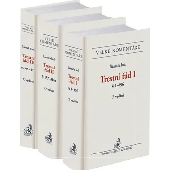 Trestní řád: Komentář - Pavel Šámal