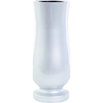 Váza Náhrobní váza Silver 27 x 11 cm