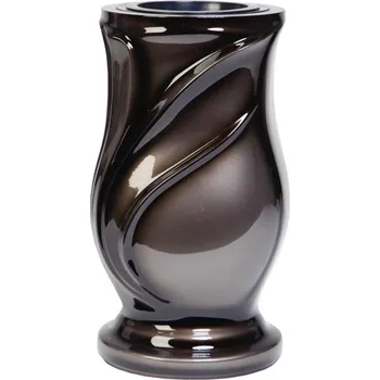 Váza Náhrobní váza Gray 28 x 15 cm