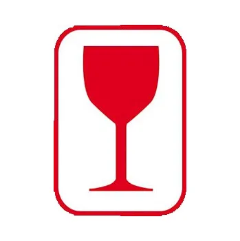 Speciální papír Výstražné etikety 74x105mm, SKLO - Balení po 1 ks