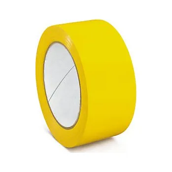 Lepicí páska Signalizační lepicí páska, žlutá, 48mm, návin 33m, PVC, tloušťka 56µm - Balení po 6 ks