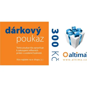 Dárkový poukaz v hodnotě 300,- Kč