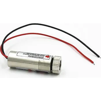 Vývojová deska Laserový modul 5V 5mW - Červený