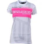 Crussis triko bílé/růžové