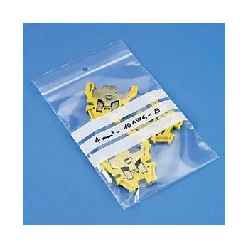 Sáček na potraviny Uzavíratelný ZIP sáček 230x320mm, popisovatelný, materiál LDPE, tloušťka 50µm - Balení po 1 ks