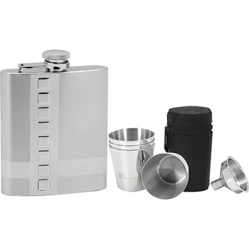 Láhev Kapesní ocelová nerezová lahev 97094