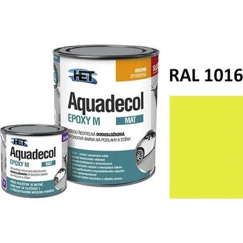 univerzální barva Aquadecol EPOXY M RAL 1016 5 kg (4,25 kg + 0,75 kg)