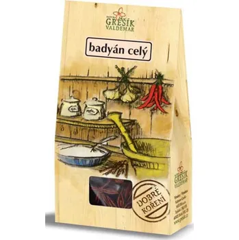 Koření Grešík Dobré koření Badyán celý 10 g