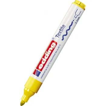 Popisovač Edding 4500, žlutá, 1-3mm, na textil