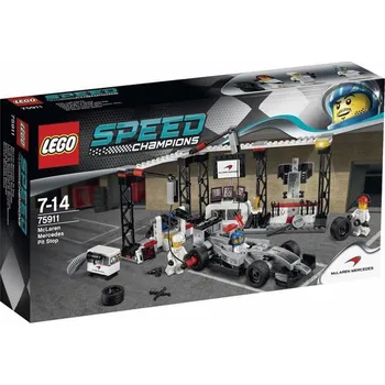 Stavebnice LEGO LEGO Speed Champions 75911 Zastávka v boxech pro McLaren Mercedes
