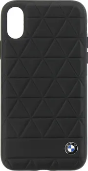 Pouzdro na mobilní telefon BMW Hexagon Leather Hard Case pro iPhone X černé