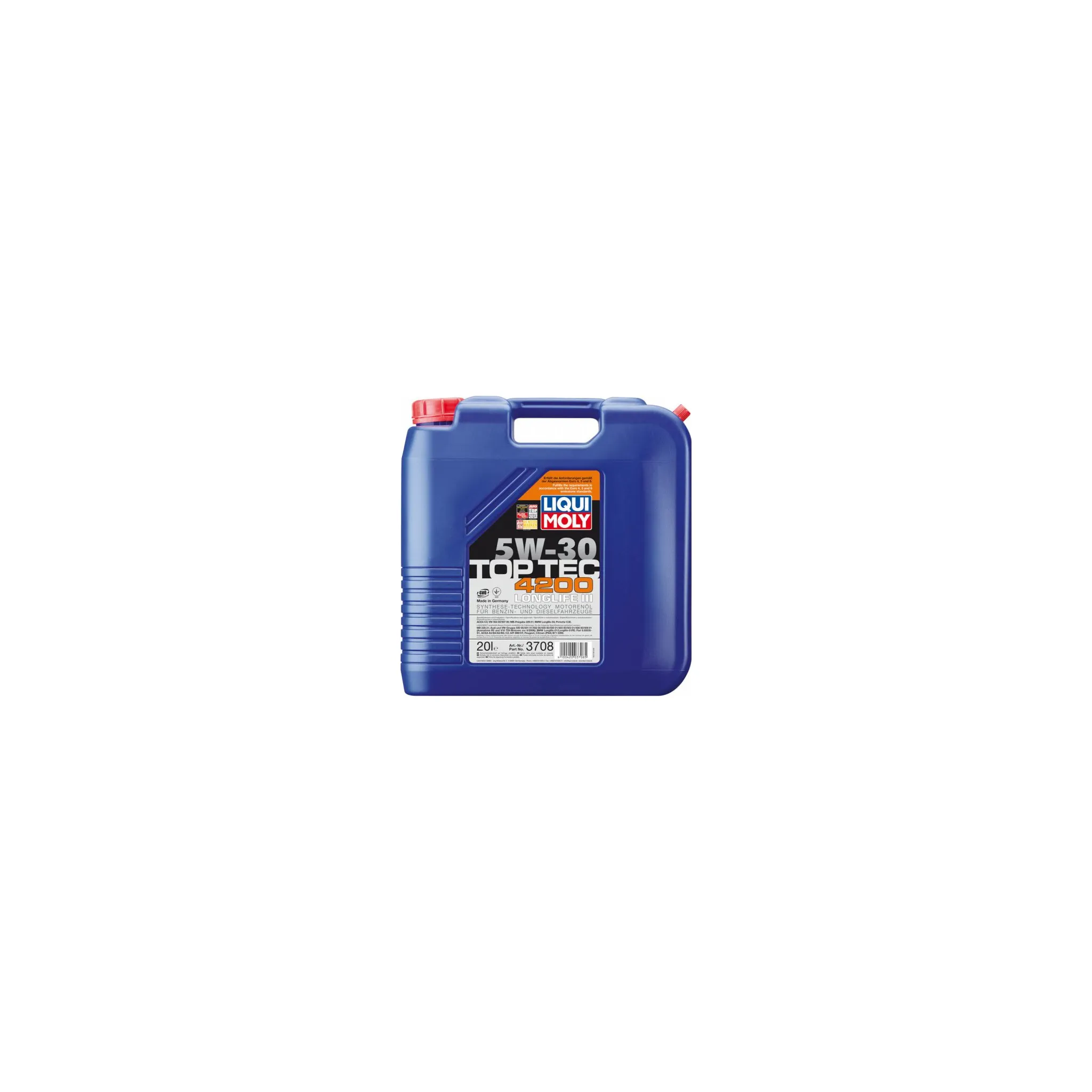 Fotografie 1 - Motorový olej Liqui Moly Top Tec 4200 5W-30 20 l