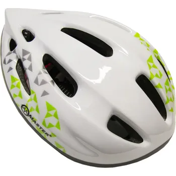 Cyklistická přilba Master Flash bílá S