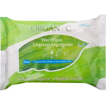 Hygienický ubrousek Organyc Dámské čisticí ubrousky 20 ks