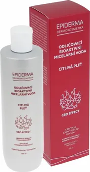 Odličovač Epiderma bioaktivní CBD micelární odličovací voda 300 ml