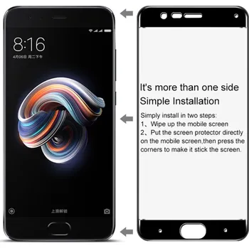 Tvrzené sklo Imak Full Cover pro Xiaomi Mi Note 3 Barva: Černá