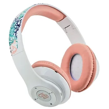 Sluchátka GoGen HBTM 42STRG bílá/růžová