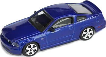 autíčko Bburago Ford Mustang GT 1:43 modrá metalíza