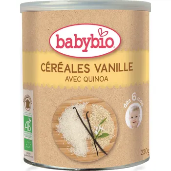 Dětská výživa nemléčná rýžová kaše s vanilkou od 6. měsíce, 220g