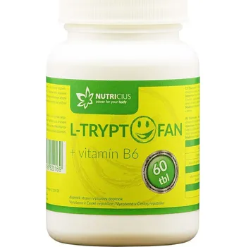 Aminokyselina Nutricius L-Tryptofan + vitamin B6 60 tbl.