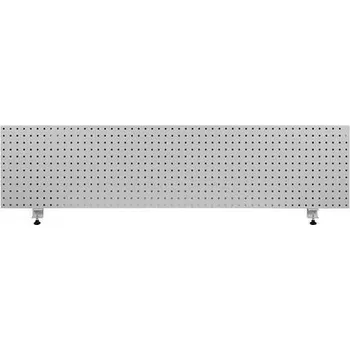 Závěsný panel na nářadí, 45,6 x 197,5 cm, šedý