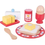 Bigjigs Toys Dřevěný set snídaně s…