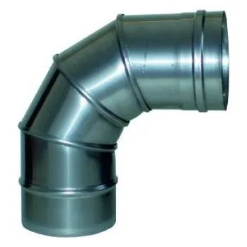 Kouřovod Koleno 85°, průměr 130 mm, nerezové IVESB813