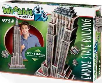 3D puzzle Wrebbit Empire State Building 975 dílků