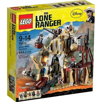 Stavebnice LEGO LEGO The Lone Ranger 79110 Přestřelka ve stříbrném dole