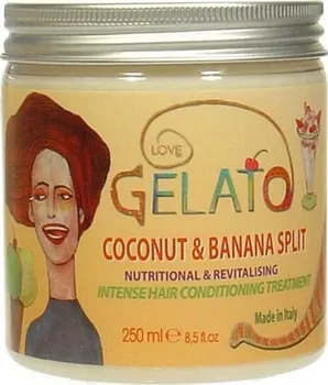 Vlasová regenerace Bes Gelato Kokos a banán maska na poškozené vlasy 250ml